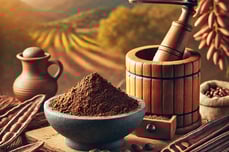 Proceso tradicional de la recolección de la Algarroba