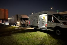 RoadReady mobile truck repair van providing emergency roadside service