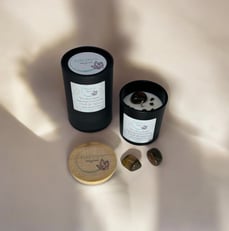 Bougie protection oeil de tigre 