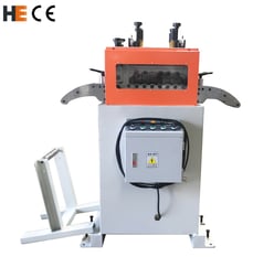 sheet metal straightener in the car license plates production line