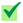 A green checkmark icon on a green square background.