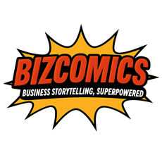 Biz Comics logo
