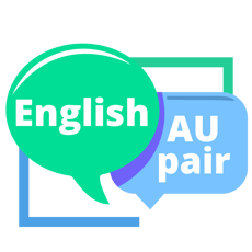 ESP: English for an AUpair logo