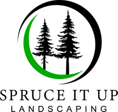 spruce it up landscaping logo