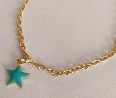 Bijoux Les Couleurs de Lo chaîne de cheville
