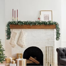 National Tree Company Pre-Lit Artificial Christmas Garland