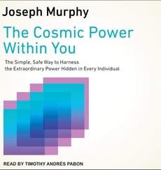 a book cover of the cosmic power within the cosmic power of the cosmic