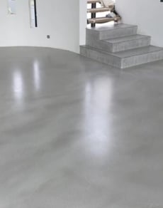 sol en beton cire