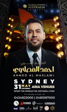 Ahmed AL Maslawi Sydney Concert 31-05-2025