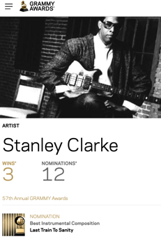 Las Train To Sanity by Stanley Clarke - Vocals Mariela Arredondo & Natasha Agrama - Grammy nominated