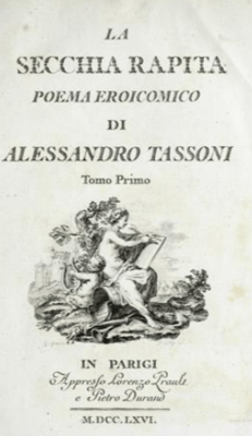 Tassoni's Secchia rapita