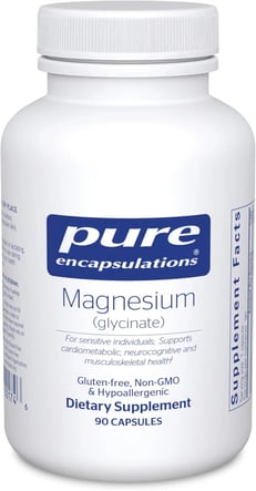 Pure Encapsulations Magnesium (Glycinate) for good night's sleep
