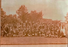 1905- Meeting at Highfield Farm Wold Newton