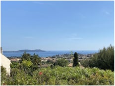 La photographie de la vue mer pour l’annonce immobilière d’une villa à Carqueiranne