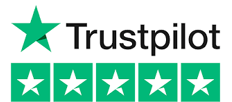 logo Trustpilot, 5 étoiles