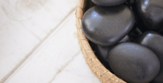 Full body hot stone massage for deep relaxation during Ballarat Winter Festival 2025 – warm winter t