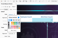 Tableau interactive dashboard project