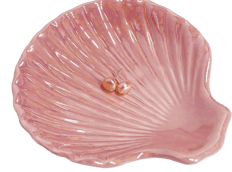 Shell Shape Ring Holder Dish