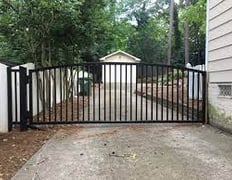 driveway metal gate