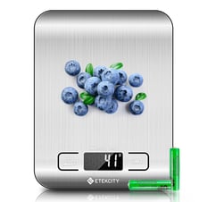 Food Kitchen Scale, Digital Grams and Ounces for Weight Loss, Baking, Cooking, Keto and Meal Prep,