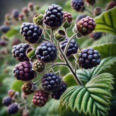 Blackberry plant