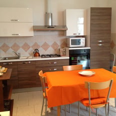 kitchen at the ortensia apartment at villa ombrosa