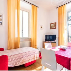 living room of gelsomino apartment in villa ombrosa