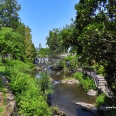 Parc des moulins, rivièere.