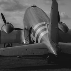 Un avion DC3 de la seconde guerre mondiale