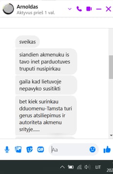 Atsiliepimas apie RimStone.lt