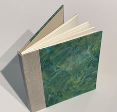 Journal with paste paper