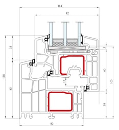 a drawing of a drawing of a kitchen sink