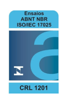 "Certificado ISO 17025 do Laboratório AMB, comprovando competência técnica e conformidade com padrõe