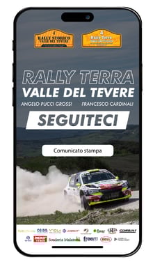 grafica personalizzata angelo pucci grossi rally terra valle del tevere