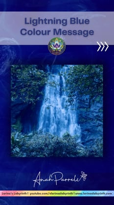 Colour Messenger: Power Of Electric Blue. Colour Healing; color healing