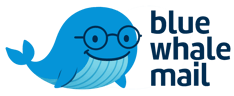 Blue Whale Mail logo