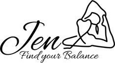 Jen find your Balance logo