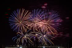 Feu d'artifice - artificier - feu automatique - ardi