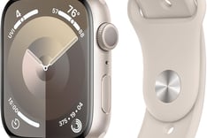 Fitness Tracker Apple Watch Series 9 Smartwatch with Starlight Aluminum Cas