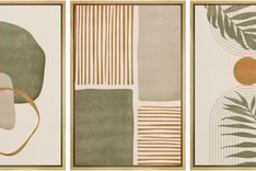 Framed Canvas Print Wall Art Set-Complementary Piece of Art