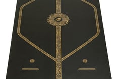 Quality Yoga Mat Patented Alignment System, Warrior-like Grip, Non-Slip, Eco-friendly