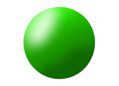 decorative green ball for tambay commercial