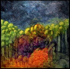 The Wonder Oil on Canvas 50x50 cm