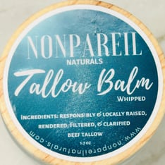 beef tallow all-natural skincare products