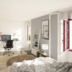 Intérieur design - Vitré - monastère st Nicolas- Monchecourt architecte patrimoine - Histoire & Patrimoine