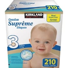 Kirkland Signature Supreme Diapers – Best Budget-Friendly Option