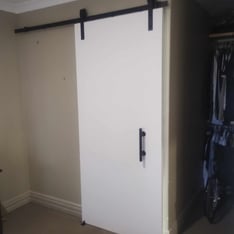 Barn Door installation 