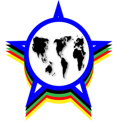 World Sports Celebrities Logo and plat.