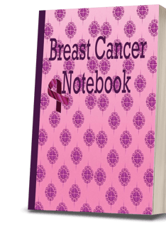 Breast Cancer Notebook Cover