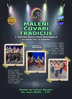 najavni poster za "Maleni čuvari tradicije" - design by Goran Saban